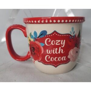 Pioneer Woman Wishful Winter Cozy With Cocoa‎ 16oz Christmas Mug